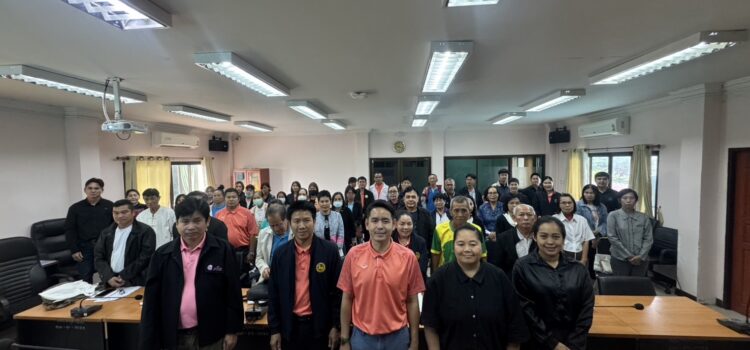 เทศบาลตำบลหนองยวง จัดการอบรมเชิงปฏิบัติการถ่ายทอดองค์ความรู้โมเดลเศรษฐกิจใหม่ (BCG Model) สู่การพัฒนาที่ยั่งยืน ณ ห้องประชุมสภาเทศบาลตำบลหนองยวง อำเภอเวียงหนองล่อง จังหวัดลำพูน