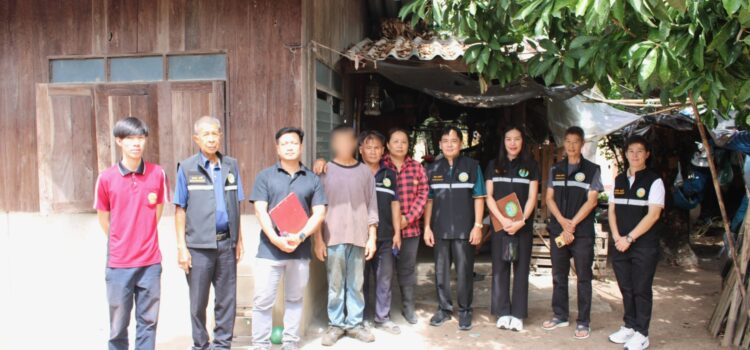 เทศบาลตำบลหนองยวง ลงพื้นที่สำรวจสภาพที่อยู่อาศัยและสภาพปัญหาความเดือดร้อนของราษฎร ณ หมู่ที่ 2 บ้านห้วยปันจ๊อย ตำบลหนองยวง อำเภอเวียงหนองล่อง จังหวัดลำพูน