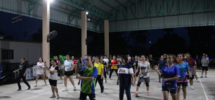 เทศบาลตำบลหนองยวง เปิดโครงการส่งเสริมการออกกำลังกาย Line Dance ณ อาคารอเนกประสงค์เทศบาลตำบลหนองยวง อำเภอเวียงหนองล่อง จังหวัดลำพูน